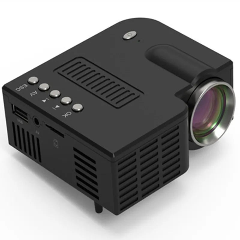 Mini Portable Projector - size comparison
