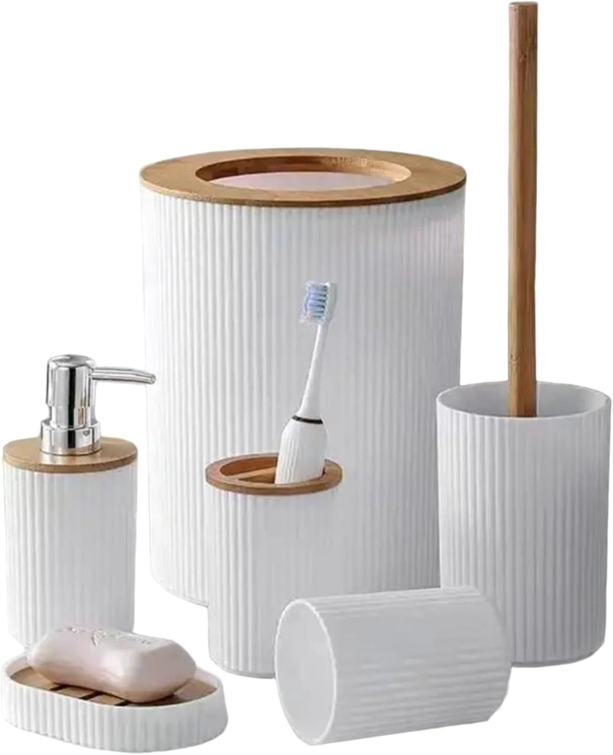 Bathroom Accessories Set (6pc)