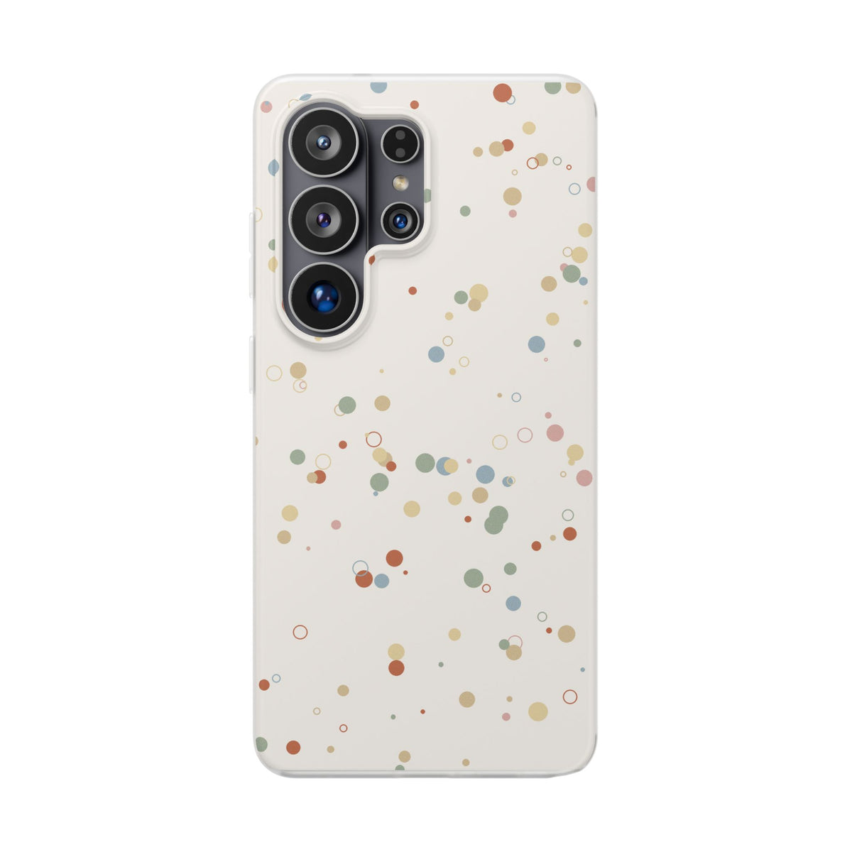 Pastel Confetti Phone Case – Aesthetic Dot Print Cover for iPhone & Samsung
