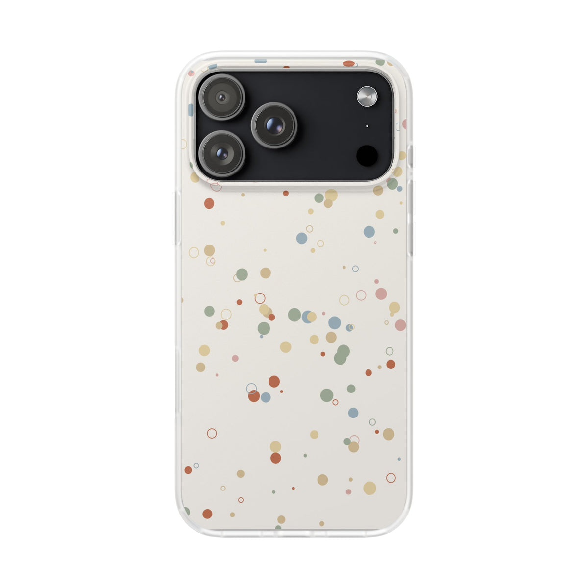 Pastel Confetti Phone Case – Aesthetic Dot Print Cover for iPhone & Samsung