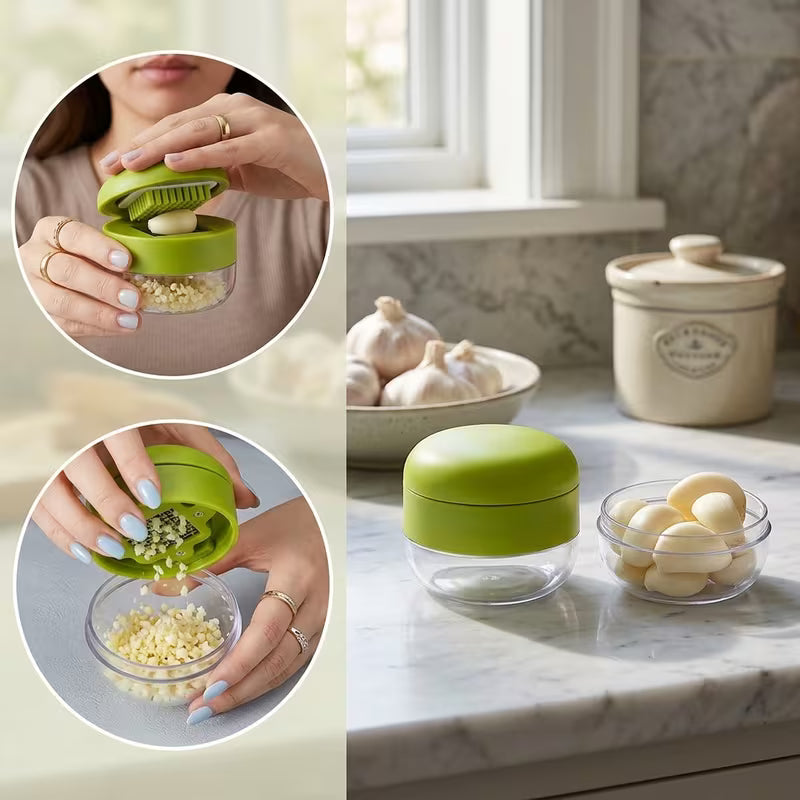 Garlic Mincer Jar – Press & Store