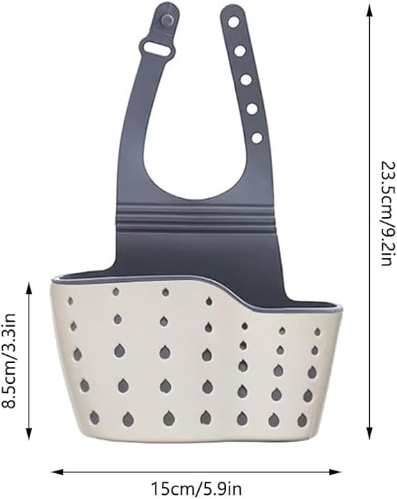 SKY-TOUCH Kitchen Sink Shelf, Sink Storage Basket