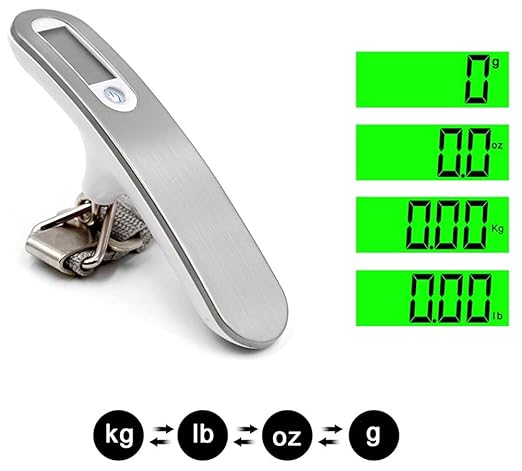 Baeskii Luggage Scale High Precision Digital Luggage Weight Scale