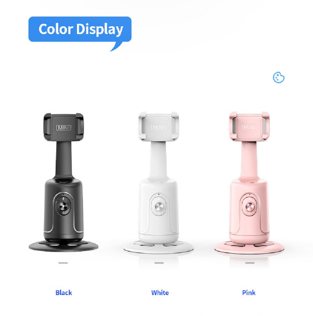 Face-tracking gimbal folded for travel