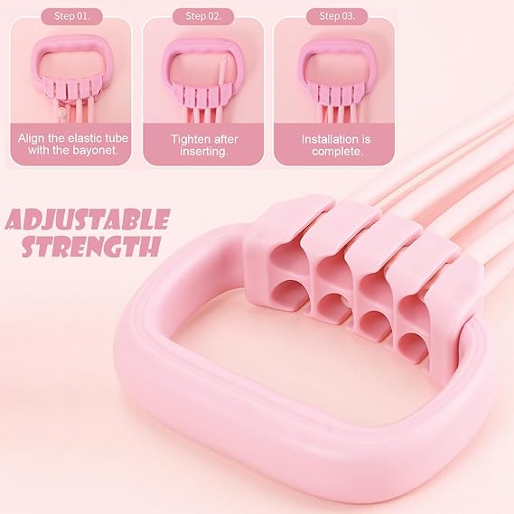 2-in-1 Multifunctional Resistance Bands with 8 Tubes
