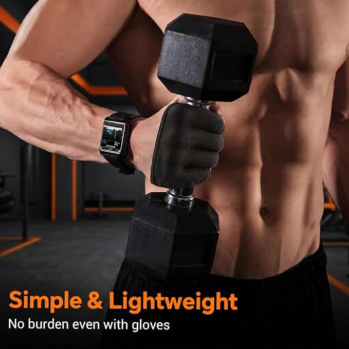 Partial Weight Lifting Gloves, Breathable Fingerless Workout Gloves