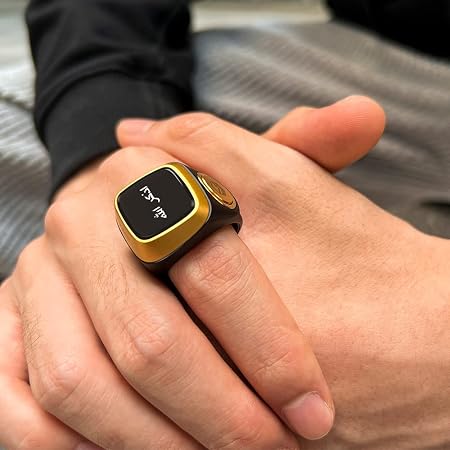 iQIBLA Smart Tasbih Zikr Ring- Muslim Prayer- Prayer timing reminder