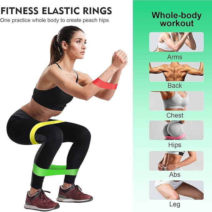 SKY-TOUCH Resistance Stretch Bands Set of 5