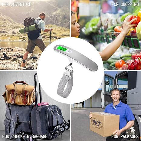 Baeskii Luggage Scale High Precision Digital Luggage Weight Scale