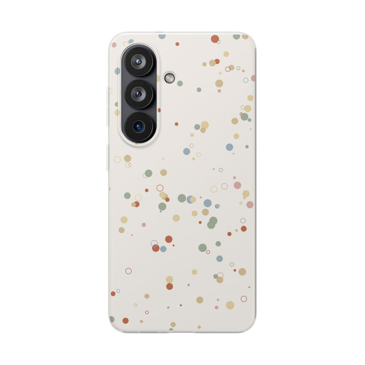 Pastel Confetti Phone Case – Aesthetic Dot Print Cover for iPhone & Samsung