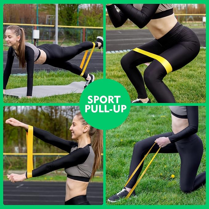SKY-TOUCH Resistance Stretch Bands Set of 5