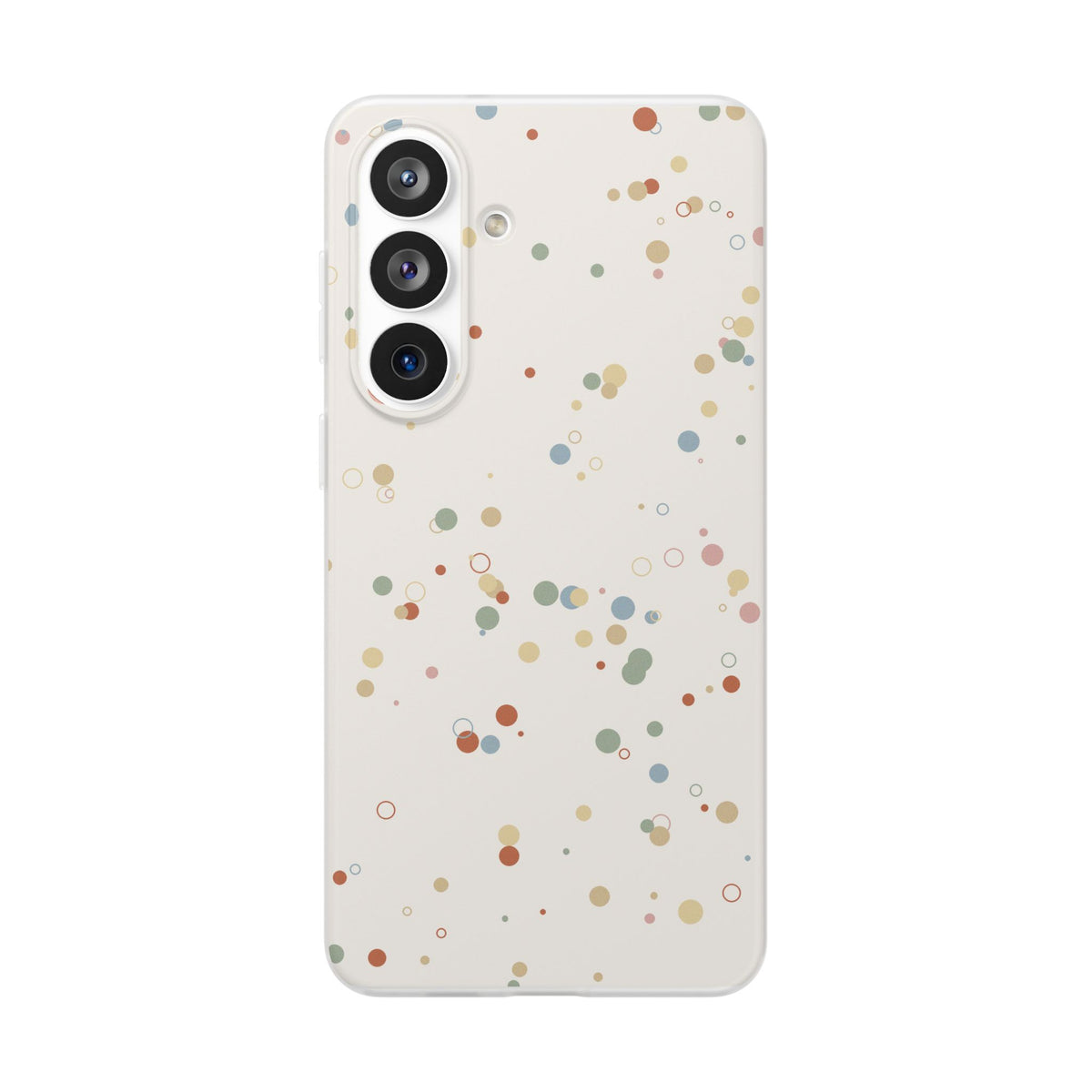 Pastel Confetti Phone Case – Aesthetic Dot Print Cover for iPhone & Samsung