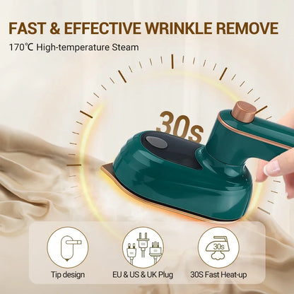 Mini Portable Garment Steamer – Quick & Easy Clothes Care