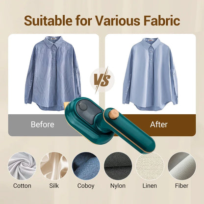Mini Portable Garment Steamer – Quick & Easy Clothes Care
