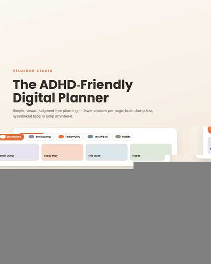 ADHD Digital Planner cover