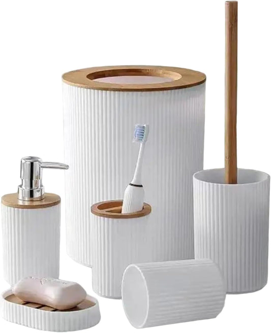 Bathroom Accessories Set (6pc)