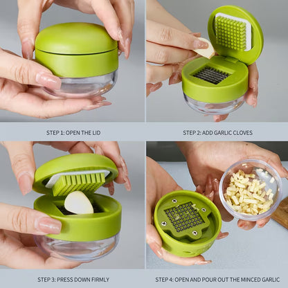 Garlic Mincer Jar – Press & Store