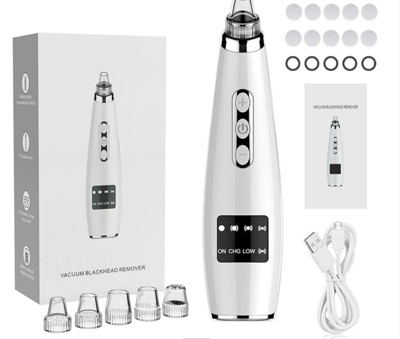 Electric blackhead remover pore vacuum face cleaner