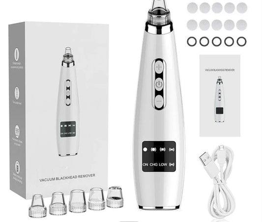 Electric blackhead remover pore vacuum face cleaner